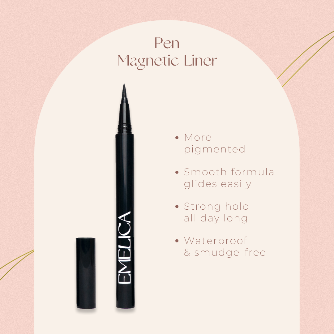 Eyeliner magnetico, eyeliner colla, eyeliner per ciglia finte